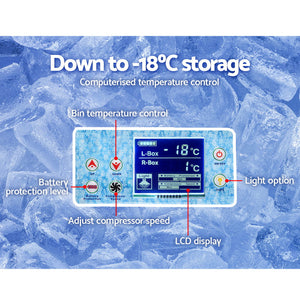 Glacio 70L Portable Fridge & Freezer 