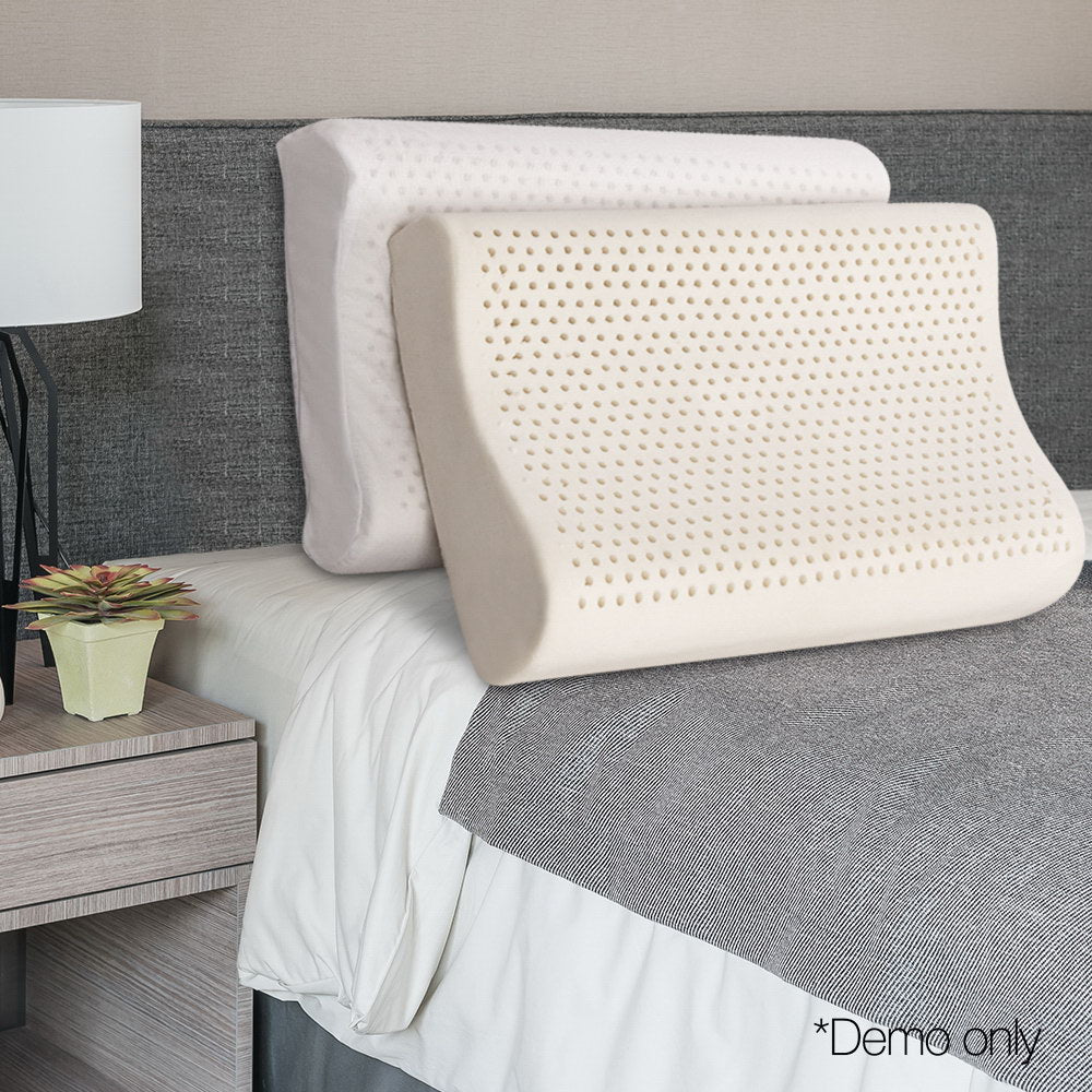 Giselle Bedding Set of 2 Natural Latex Pillow 