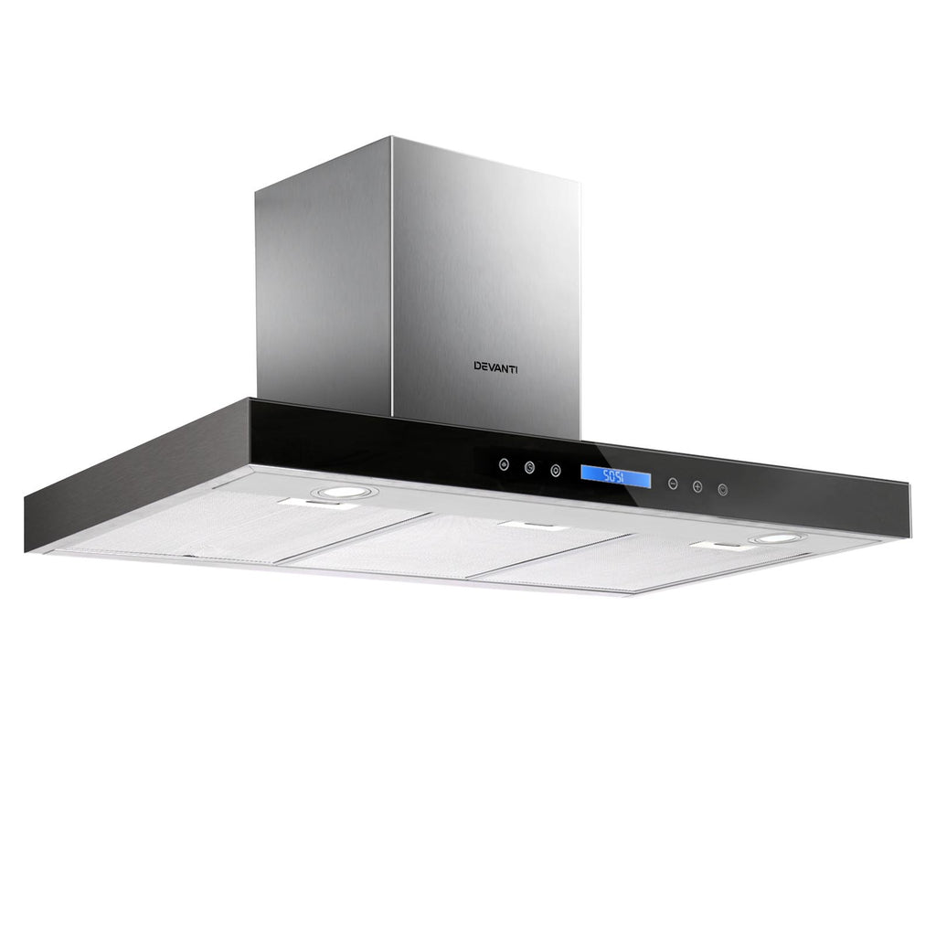 Devanti Stainless Steel Kitchen Rangehood - Inox