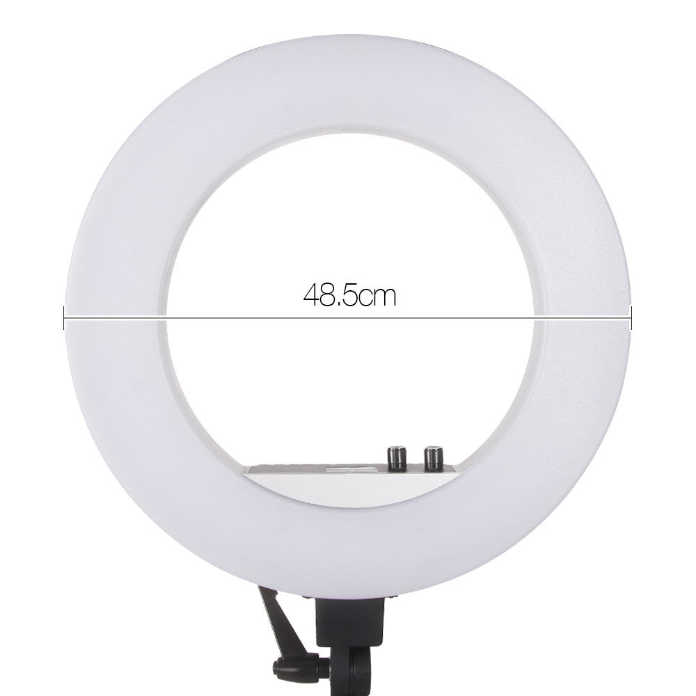 Embellir 19"" 5600K LED Ring Light With Stand Dimmable Diva For Phone Camera DSLR