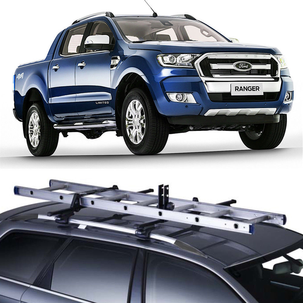 Roof Rails Aluminum Fit Ford Ranger PX 2012-2018 OEM Wildtrak style