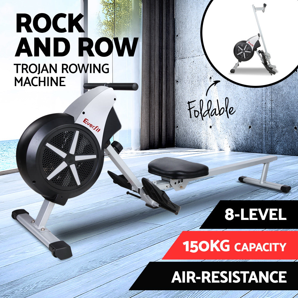 Everfit 8 Level Rowing Exercise Machine 