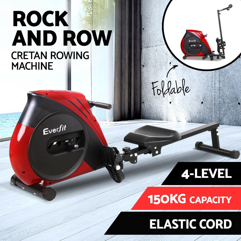 Everfit 4 Level Rowing Exercise Machine 