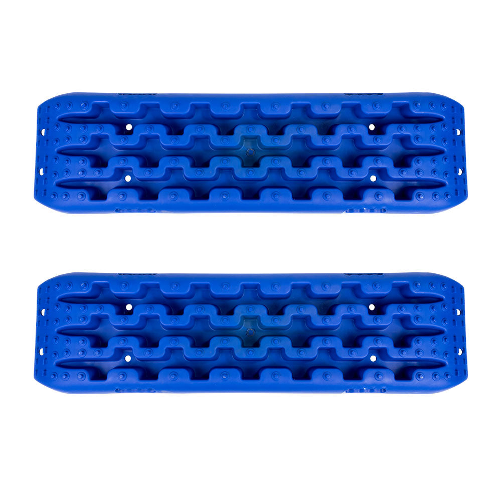 Pair 10T Blue 4WD Recovery Tracks Off Road 4x4 Snow Mud New Sand Track