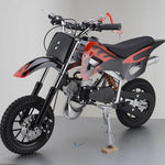 BLACK 49CC MINI MOTOR DIRT BIKE KIDS POCKET 2 STROKE MOTORCYCLE MONKEY ATV BLACK