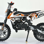 49CC MINI MOTOR DIRT BIKE KIDS POCKET ROCKET PEE WEE ATV 50CC BLUE GREEN ORANGE