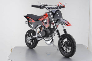 RED 49CC MINI MOTOR DIRT BIKE KIDS POCKET ROCKET PEE WEE MOTORCYCLE ATV 50CC