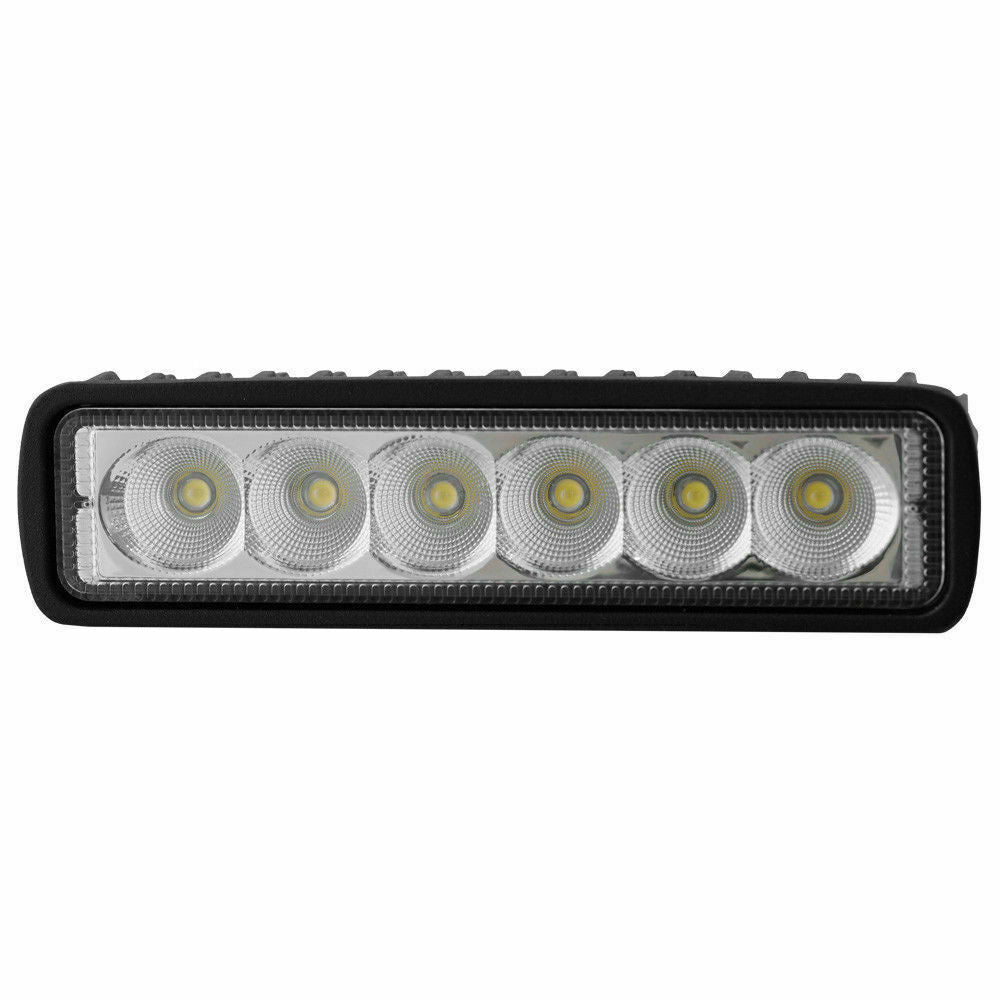 4x 6inch 30w LED Work Light Bar Flood Beam Fog Reverse Lamp Driving Offroad