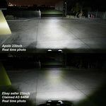 23inch LED Light Bar Triple Row Spot Flood Combo Work Driving Offroad 4x4