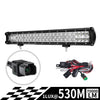 23Inch Led Light Bar Osram Spot Flood Combo Offroad 4WD