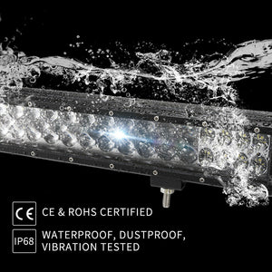 23Inch Led Light Bar Osram Spot Flood Combo Offroad 4WD