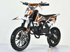 49CC MINI MOTOR DIRT BIKE KIDS POCKET ROCKET PEE WEE ATV 50CC CYCLE BLUE ORANGE