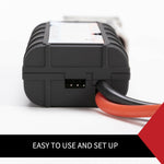 200A Watt Meter Power Analyser Digital Lcd Volt Amp Solar Caravan +2 Plug