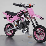 RED 49CC MINI MOTOR DIRT BIKE KIDS POCKET ROCKET PEE WEE MOTORCYCLE ATV 50CC