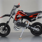 BLACK 49CC MINI MOTOR DIRT BIKE KIDS POCKET 2 STROKE MOTORCYCLE MONKEY ATV BLACK