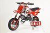 RED 49CC MINI MOTOR DIRT BIKE KIDS POCKET ROCKET PEE WEE MOTORCYCLE ATV 50CC