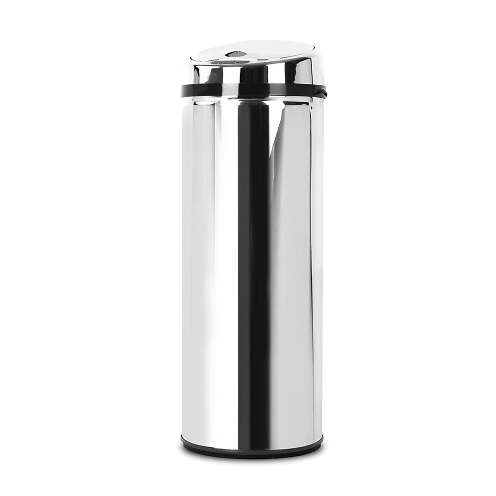 50L Stainless Steel Motion Sensor Rubbish Bin 