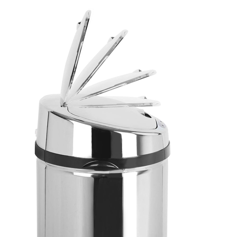 50L Stainless Steel Motion Sensor Rubbish Bin 