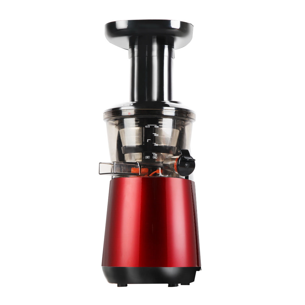 Devanti Cold Press Food Processor Juicer - Red