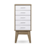 Slimboy 5 chest of drawers Oak