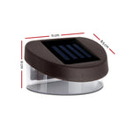 Set of 12 Solar Powered Sensor Fence lights