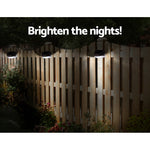 Set of 12 Solar Powered Sensor Fence lights