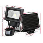 Set of 2 COB LED Solar Powered Sensor Lights