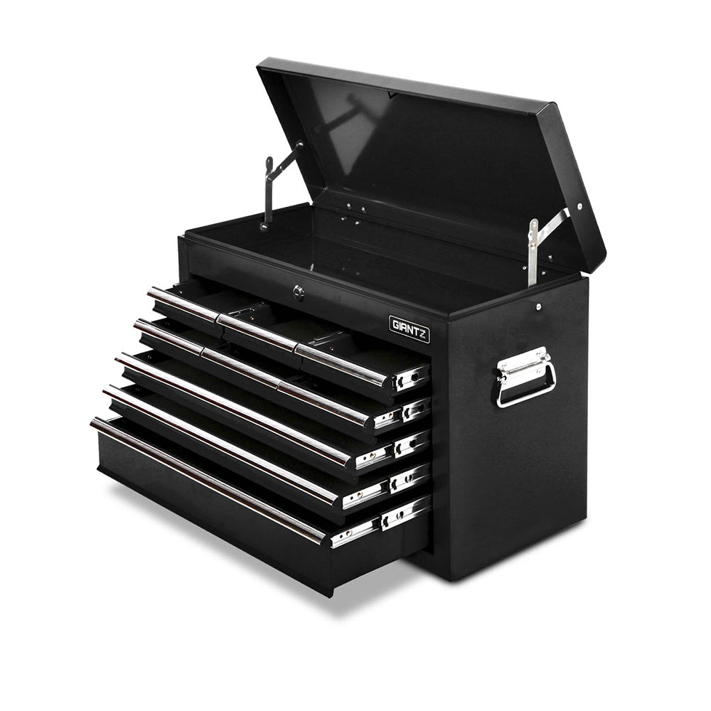 Giantz 9 Drawer Mechanic Tool Box Storage - Black