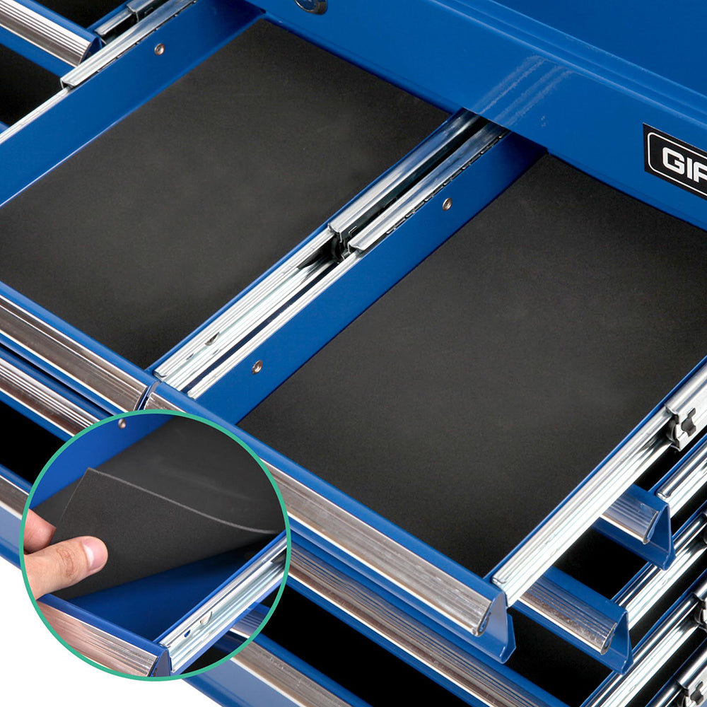 Giantz 9 Drawer Mechanic Tool Box Storage - Blue