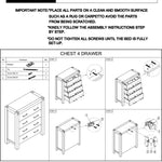 Nowra 4 Drawer Tallboy