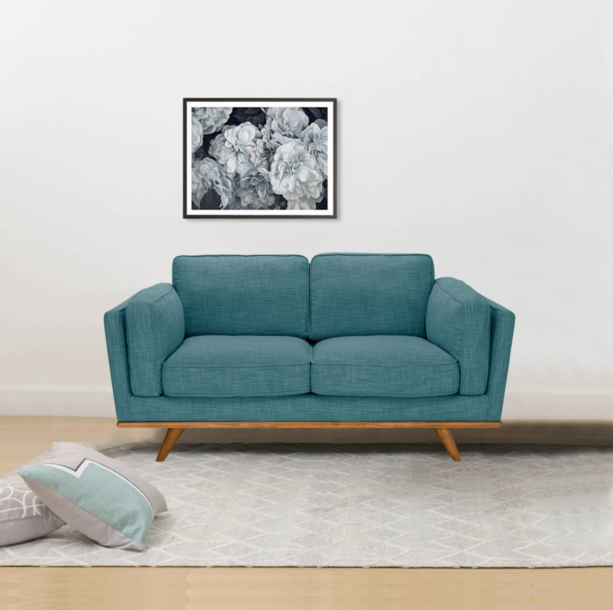 York Sofa 2 Seater Teal