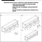 Nowra 3 Drawer Large Tv Unit