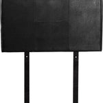 PU Leather Single Bed Headboard Bedhead - Black