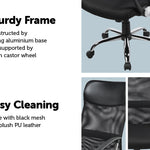 Ergonomic Mesh PU Leather Office Chair