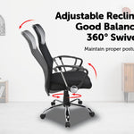 Ergonomic Mesh PU Leather Office Chair