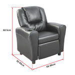 Leather Kids Recliner