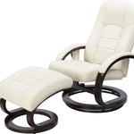 PU Leather Massage Chair Recliner Ottoman Lounge Remote