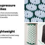 Acupressure Yoga Health Fitness Mat - Kung Fu Pilates Acupuncture