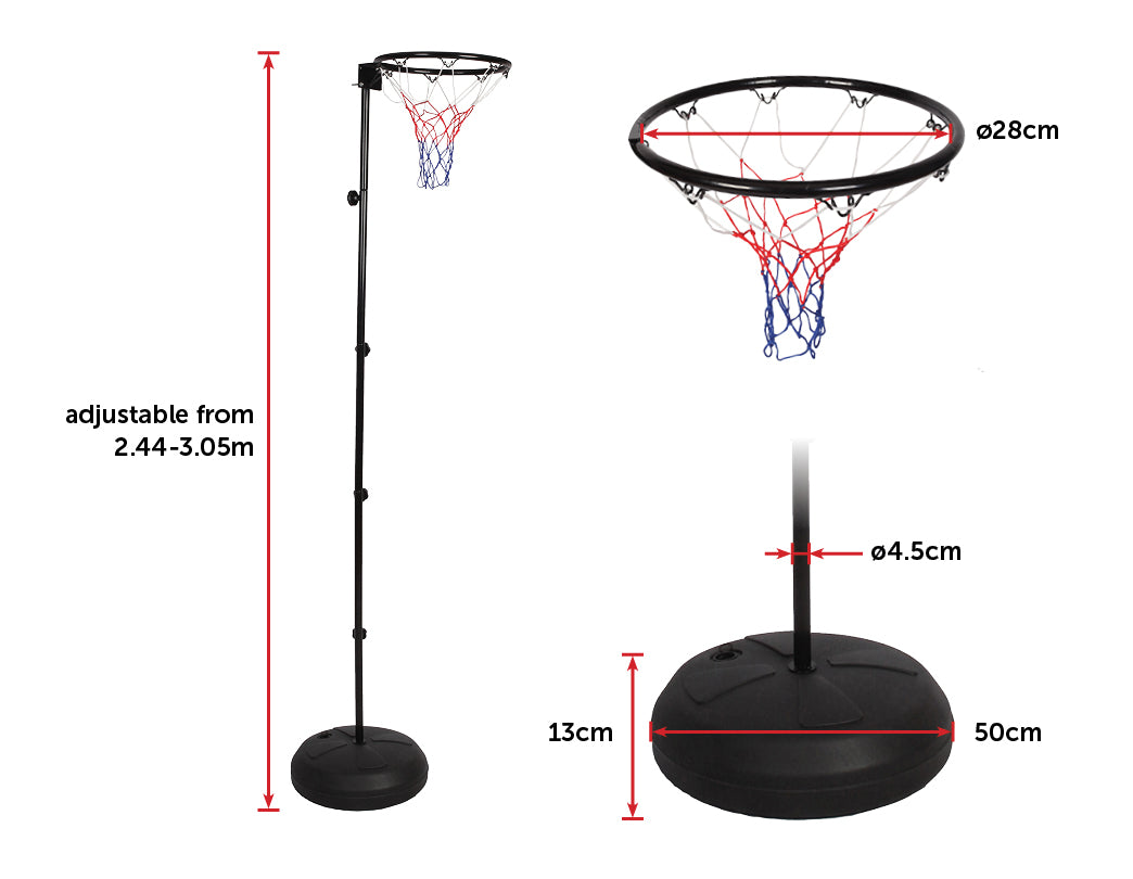 Netball Ring with Stand