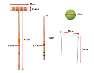 Croquet Set - Up to 6 Players