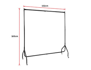 300LBS Heavy Duty Clothing Garment Rail Rack Hanger