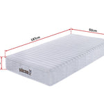 Palermo Contour 20cm Encased Coil Single Mattress CertiPUR-US Certified Foam