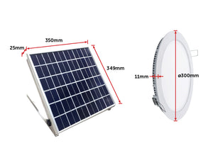 Solar Skylight 15 Watt LED Round 300mm