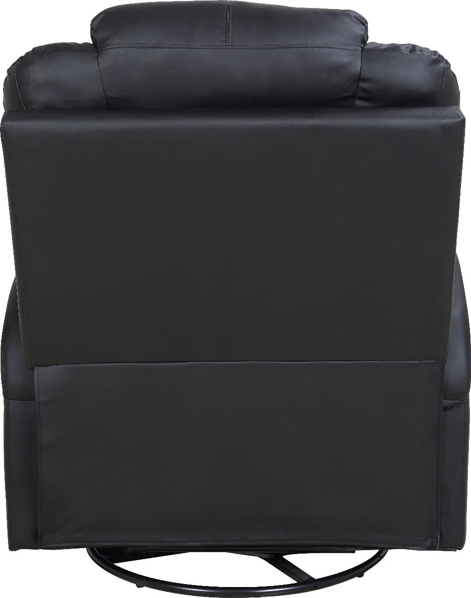 Massage Sofa Chair Recliner 360 Degree Swivel PU Leather Lounge 8 Point Heated