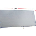 4.9m Caravan Privacy Screen Side Sunscreen Sun Shade for 17' Roll Out Awning