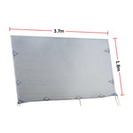 3.7m Caravan Privacy Screen Side Sunscreen Sun Shade for 13' Roll Out Awning