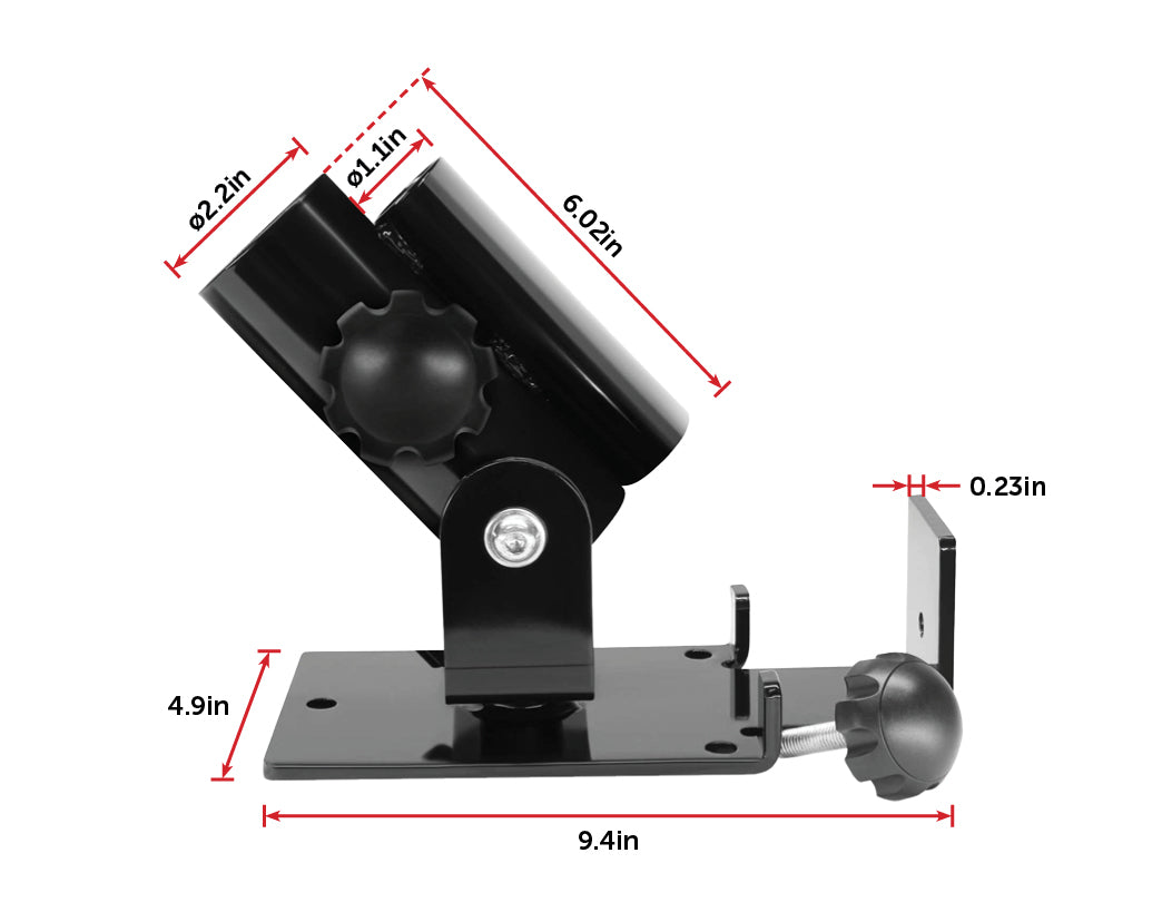 T Bar Row Landmine Platform 360° Swivel Fits 1“, 2" Olympic Bars