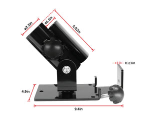 T Bar Row Landmine Platform 360° Swivel Fits 1“, 2" Olympic Bars