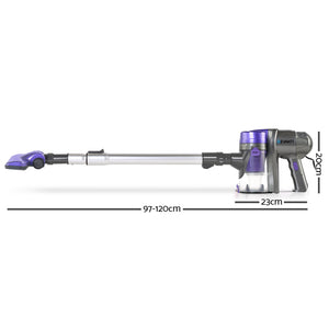 Devanti Corded Handheld Bagless Vacuum Cleaner - Purple and Silver