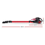 Devanti Cordless Handstick Vacuum Cleaner - Black and Red